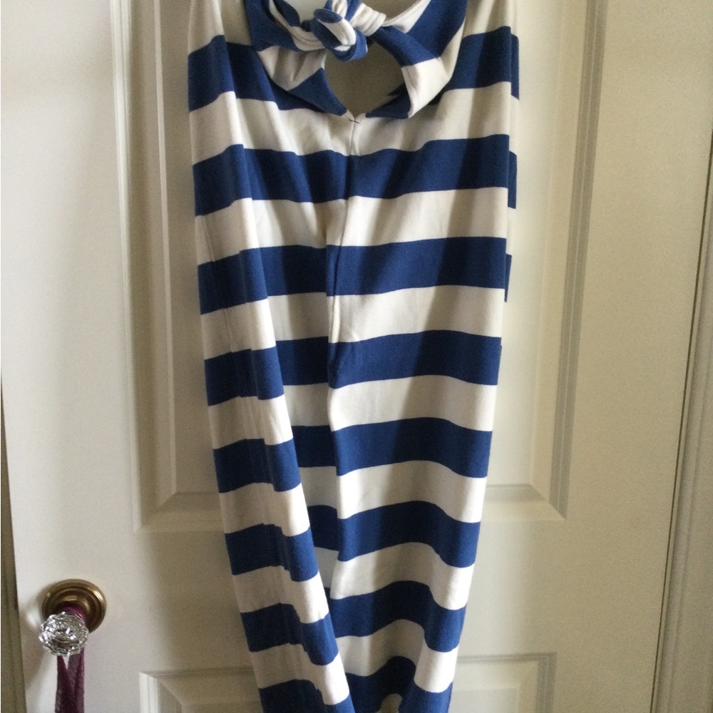 Polo Ralph Lauren robe rayée droite nouée sans manche